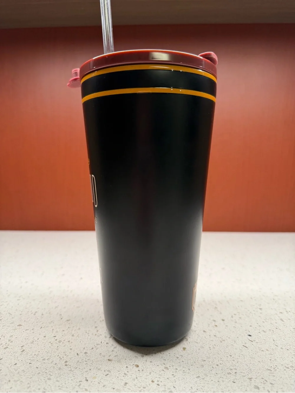 NEW DISNEY HOLLYWOOD TOWER HOTEL 19oz STAINLESS STEEL TUMBLER “DROP IN ANY TIME”